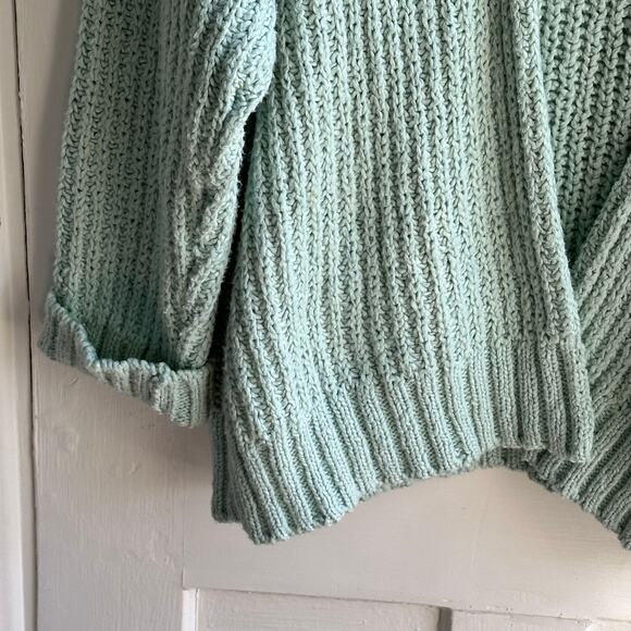 Eileen Fisher Ribbed Knit Organic Cotton Cardigan Sweater - Picture 5 of 8